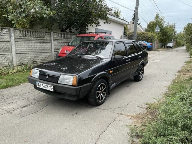 Чорний ВАЗ 21099, об'ємом двигуна 1.6 л та пробігом 140 тис. км за 1300 $, фото 1 на Automoto.ua
