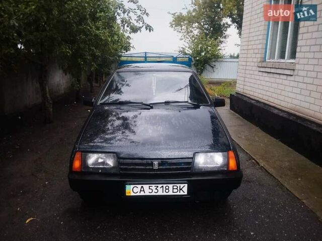 Черный ВАЗ 21099, объемом двигателя 1.6 л и пробегом 240 тыс. км за 1900 $, фото 1 на Automoto.ua