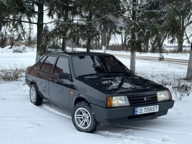 Чорний ВАЗ 21099, об'ємом двигуна 1.6 л та пробігом 200 тис. км за 1799 $, фото 1 на Automoto.ua
