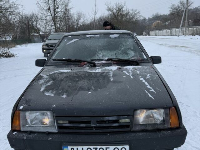 Черный ВАЗ 21099, объемом двигателя 1.6 л и пробегом 279 тыс. км за 1400 $, фото 1 на Automoto.ua