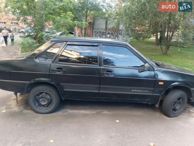 Черный ВАЗ 21099, объемом двигателя 1.6 л и пробегом 224 тыс. км за 1800 $, фото 1 на Automoto.ua