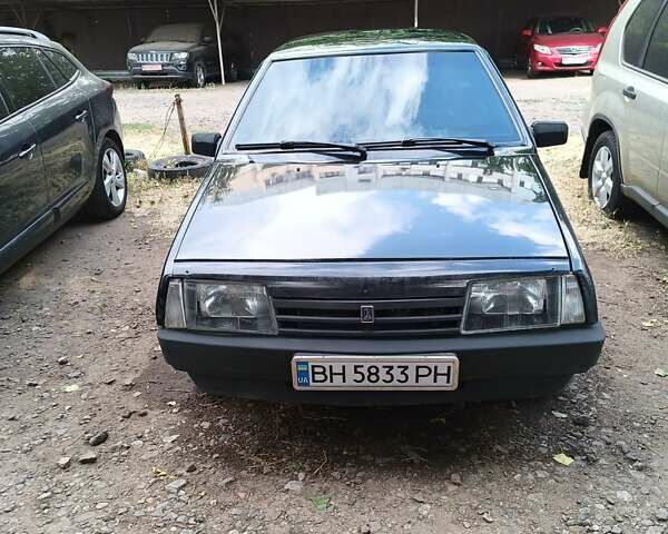 Черный ВАЗ 21099, объемом двигателя 1.6 л и пробегом 180 тыс. км за 3200 $, фото 1 на Automoto.ua