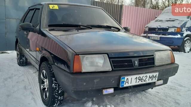 Черный ВАЗ 21099, объемом двигателя 1.6 л и пробегом 215 тыс. км за 2250 $, фото 1 на Automoto.ua