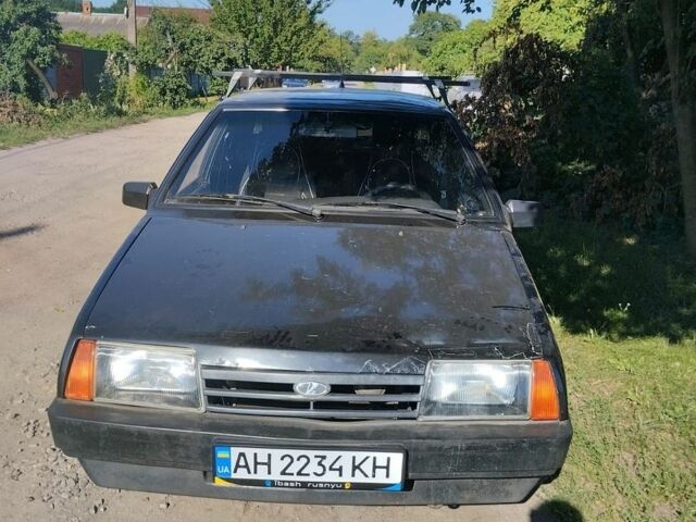 Чорний ВАЗ 21099, об'ємом двигуна 1.6 л та пробігом 190 тис. км за 1500 $, фото 1 на Automoto.ua
