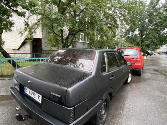 Черный ВАЗ 21099, объемом двигателя 1.6 л и пробегом 366 тыс. км за 1500 $, фото 1 на Automoto.ua