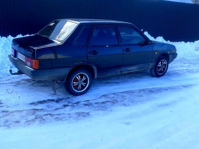 Черный ВАЗ 21099, объемом двигателя 1.6 л и пробегом 23000 тыс. км за 1500 $, фото 1 на Automoto.ua