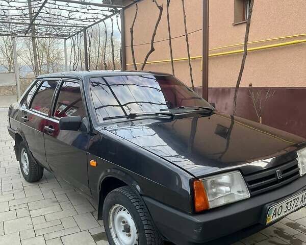 Черный ВАЗ 21099, объемом двигателя 0 л и пробегом 84 тыс. км за 2200 $, фото 1 на Automoto.ua