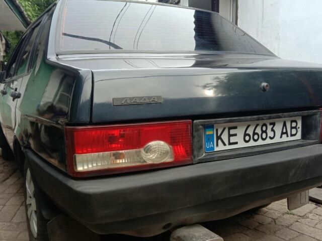 Черный ВАЗ 21099, объемом двигателя 1.6 л и пробегом 252 тыс. км за 1700 $, фото 1 на Automoto.ua