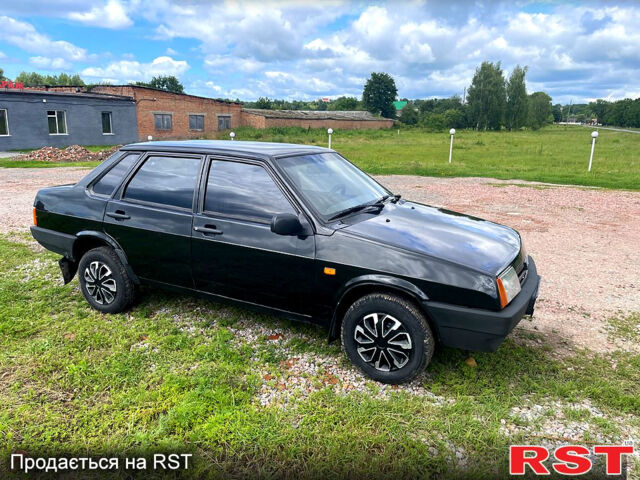 Черный ВАЗ 21099, объемом двигателя 1.6 л и пробегом 228 тыс. км за 2400 $, фото 1 на Automoto.ua