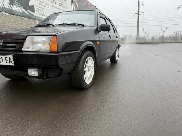 Черный ВАЗ 21099, объемом двигателя 1.6 л и пробегом 167 тыс. км за 1893 $, фото 1 на Automoto.ua