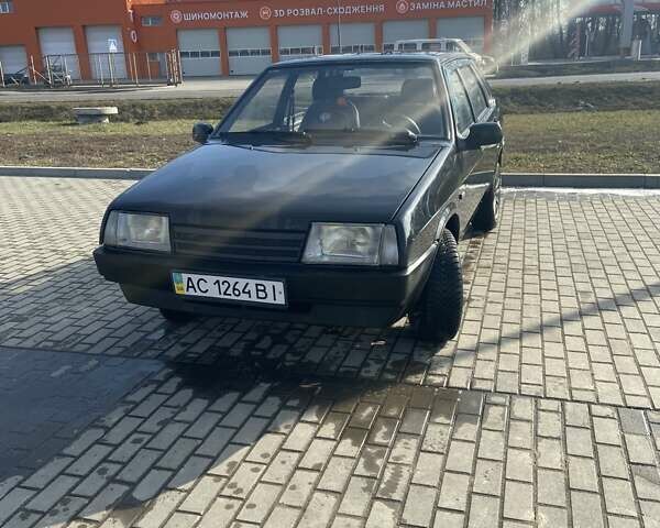 Черный ВАЗ 21099, объемом двигателя 1.6 л и пробегом 169 тыс. км за 1700 $, фото 1 на Automoto.ua