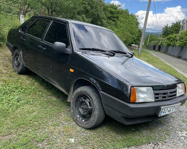 Чорний ВАЗ 21099, об'ємом двигуна 1.6 л та пробігом 160 тис. км за 1650 $, фото 1 на Automoto.ua