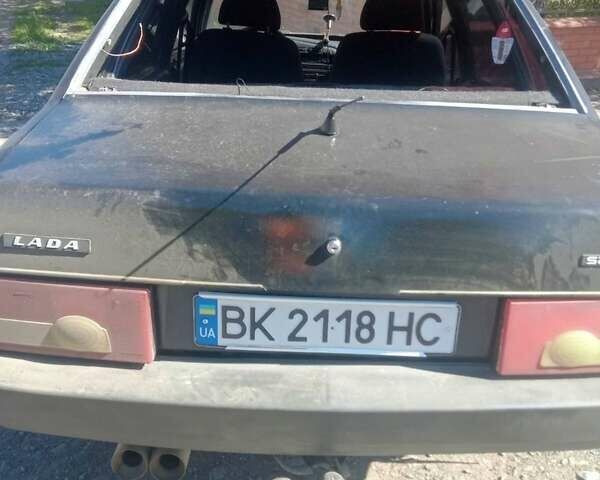Черный ВАЗ 21099, объемом двигателя 1.6 л и пробегом 180 тыс. км за 500 $, фото 1 на Automoto.ua