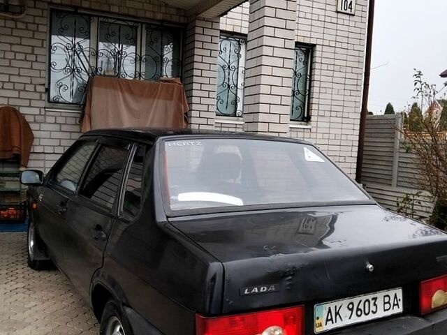 Черный ВАЗ 21099, объемом двигателя 1.5 л и пробегом 150 тыс. км за 1800 $, фото 1 на Automoto.ua