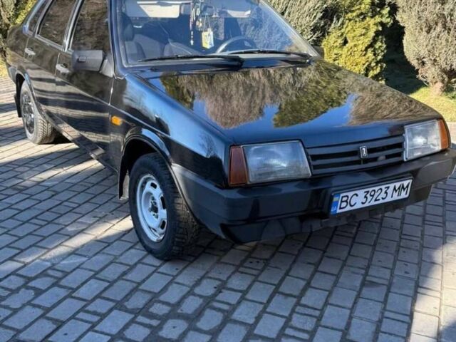Черный ВАЗ 21099, объемом двигателя 1.6 л и пробегом 237 тыс. км за 1700 $, фото 1 на Automoto.ua