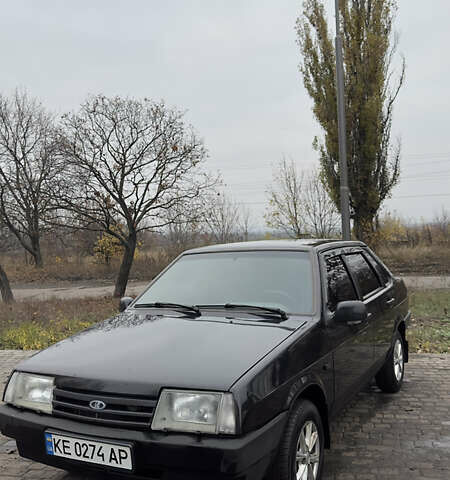 Черный ВАЗ 21099, объемом двигателя 1.6 л и пробегом 150 тыс. км за 2400 $, фото 1 на Automoto.ua