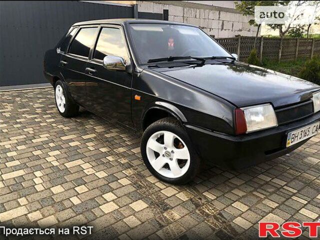 Черный ВАЗ 21099, объемом двигателя 1.6 л и пробегом 222 тыс. км за 1650 $, фото 1 на Automoto.ua