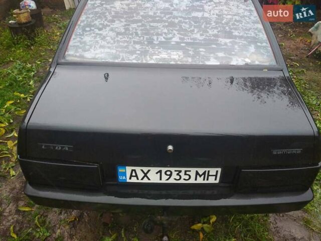 Черный ВАЗ 21099, объемом двигателя 1.6 л и пробегом 217 тыс. км за 2000 $, фото 1 на Automoto.ua