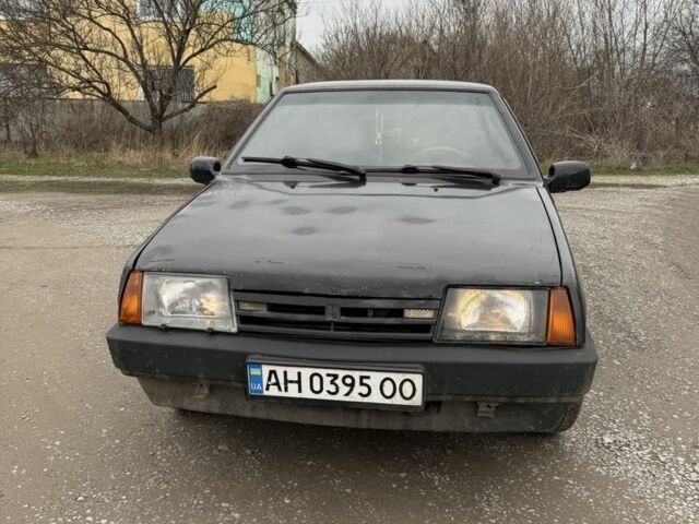 Черный ВАЗ 21099, объемом двигателя 1.6 л и пробегом 286 тыс. км за 912 $, фото 1 на Automoto.ua