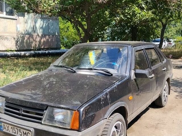 Черный ВАЗ 21099, объемом двигателя 1.6 л и пробегом 140 тыс. км за 1220 $, фото 1 на Automoto.ua
