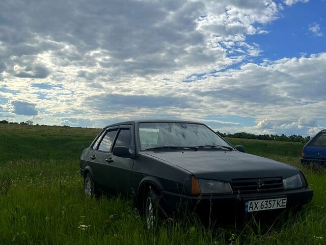 Черный ВАЗ 21099, объемом двигателя 1.6 л и пробегом 180 тыс. км за 1800 $, фото 1 на Automoto.ua