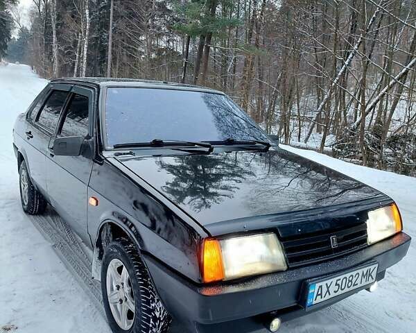 Черный ВАЗ 21099, объемом двигателя 1.6 л и пробегом 200 тыс. км за 2300 $, фото 1 на Automoto.ua