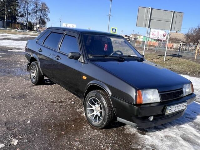 Черный ВАЗ 21099, объемом двигателя 1.5 л и пробегом 180 тыс. км за 2400 $, фото 1 на Automoto.ua