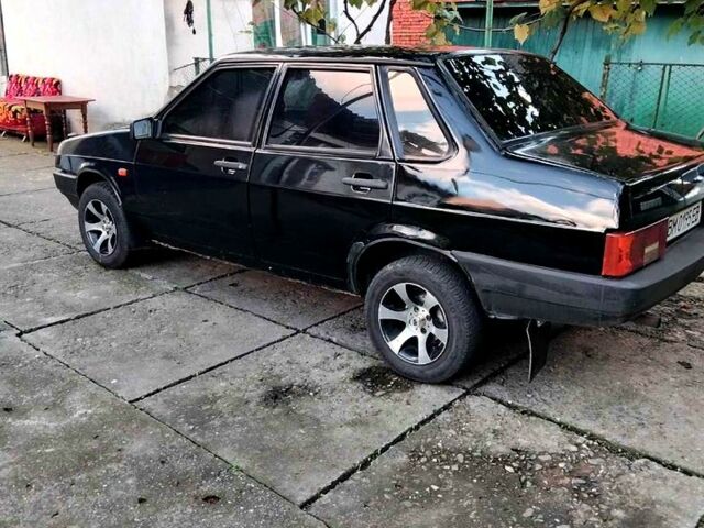 Черный ВАЗ 21099, объемом двигателя 1.6 л и пробегом 0 тыс. км за 1250 $, фото 1 на Automoto.ua