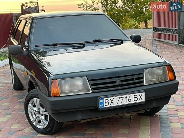 Черный ВАЗ 21099, объемом двигателя 1.6 л и пробегом 280 тыс. км за 1599 $, фото 1 на Automoto.ua