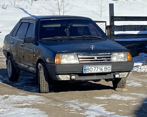 Черный ВАЗ 21099, объемом двигателя 1.6 л и пробегом 173 тыс. км за 1800 $, фото 1 на Automoto.ua