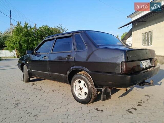 Черный ВАЗ 21099, объемом двигателя 1.6 л и пробегом 295 тыс. км за 1000 $, фото 1 на Automoto.ua