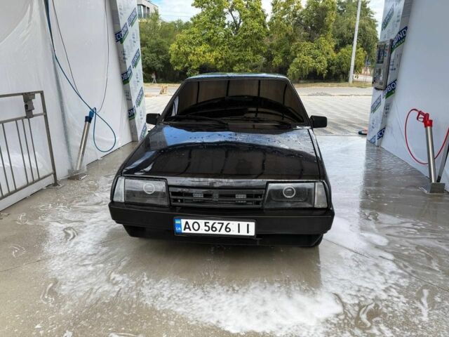 Черный ВАЗ 21099, объемом двигателя 0 л и пробегом 250 тыс. км за 2100 $, фото 1 на Automoto.ua