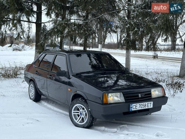 Чорний ВАЗ 21099, об'ємом двигуна 1.6 л та пробігом 200 тис. км за 1999 $, фото 1 на Automoto.ua