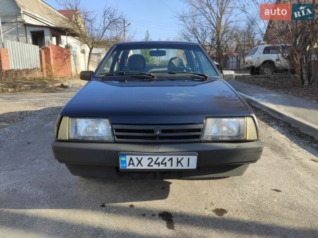 Черный ВАЗ 21099, объемом двигателя 1.6 л и пробегом 190 тыс. км за 1000 $, фото 1 на Automoto.ua