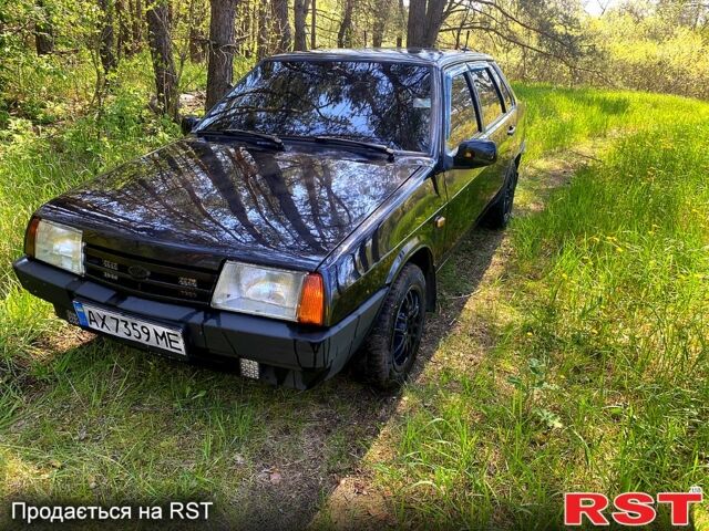 Черный ВАЗ 21099, объемом двигателя 1.6 л и пробегом 180 тыс. км за 2300 $, фото 1 на Automoto.ua