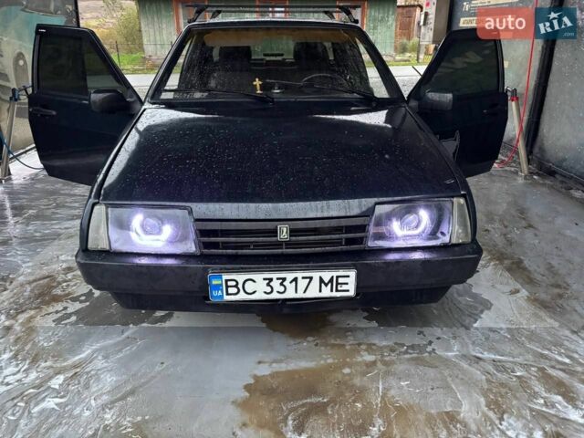 Черный ВАЗ 21099, объемом двигателя 1.6 л и пробегом 544 тыс. км за 1650 $, фото 1 на Automoto.ua