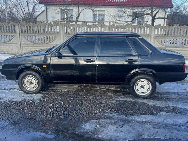 Черный ВАЗ 21099, объемом двигателя 1.6 л и пробегом 3 тыс. км за 1350 $, фото 1 на Automoto.ua