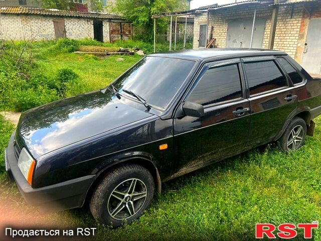 Черный ВАЗ 21099, объемом двигателя 1.6 л и пробегом 118 тыс. км за 2700 $, фото 1 на Automoto.ua