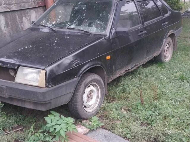 Черный ВАЗ 21099, объемом двигателя 1.6 л и пробегом 3 тыс. км за 561 $, фото 1 на Automoto.ua