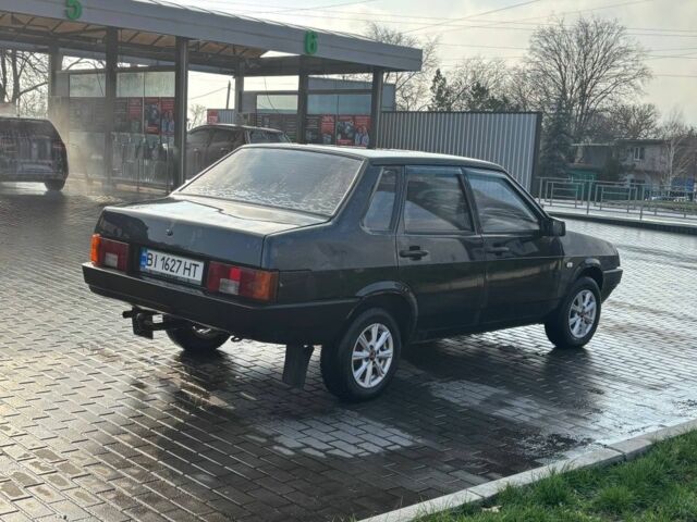 Чорний ВАЗ 21099, об'ємом двигуна 1.6 л та пробігом 186 тис. км за 1538 $, фото 1 на Automoto.ua