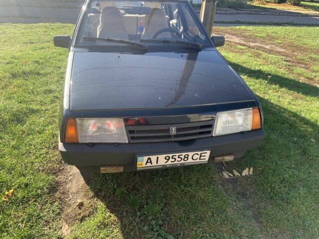 Черный ВАЗ 21099, объемом двигателя 1.6 л и пробегом 209 тыс. км за 1810 $, фото 1 на Automoto.ua