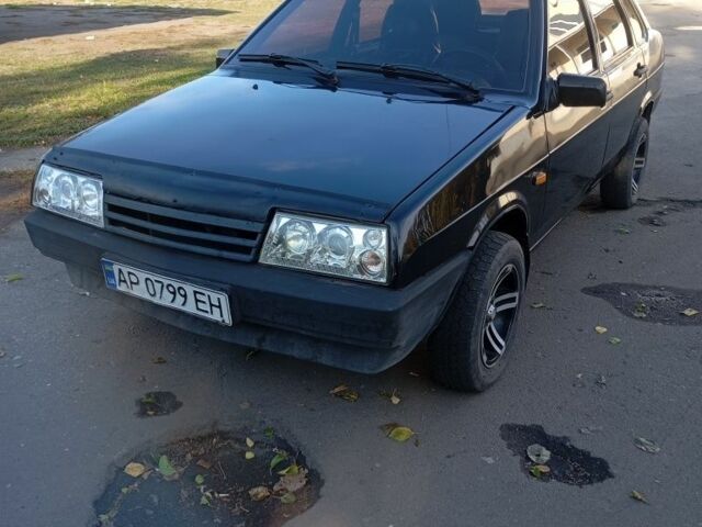 Черный ВАЗ 21099, объемом двигателя 1.6 л и пробегом 700 тыс. км за 1775 $, фото 1 на Automoto.ua