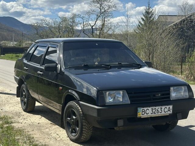 Черный ВАЗ 21099, объемом двигателя 1.6 л и пробегом 120 тыс. км за 2200 $, фото 1 на Automoto.ua
