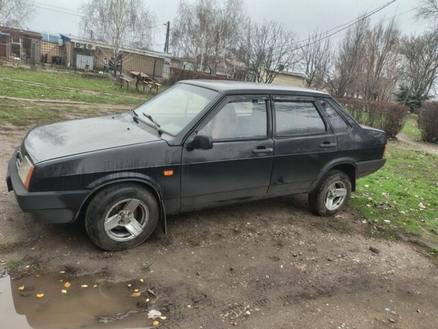 Черный ВАЗ 21099, объемом двигателя 1.5 л и пробегом 1000 тыс. км за 973 $, фото 1 на Automoto.ua