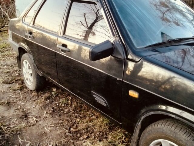 Черный ВАЗ 21099, объемом двигателя 1.5 л и пробегом 23 тыс. км за 1200 $, фото 1 на Automoto.ua
