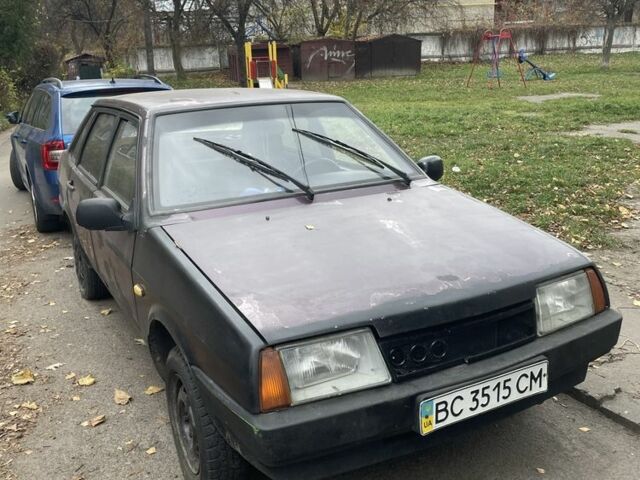 Фіолетовий ВАЗ 21099, об'ємом двигуна 1.5 л та пробігом 3 тис. км за 250 $, фото 1 на Automoto.ua