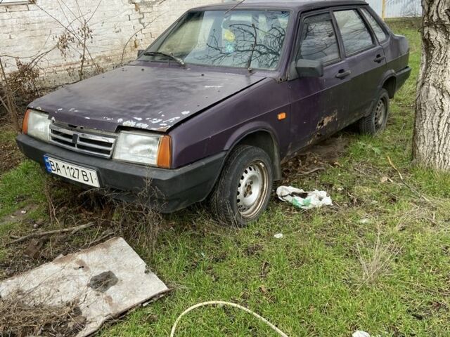Фиолетовый ВАЗ 21099, объемом двигателя 0 л и пробегом 3 тыс. км за 320 $, фото 1 на Automoto.ua