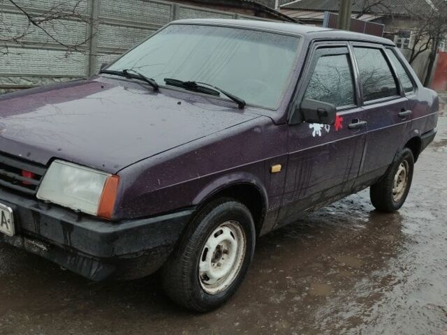 Фиолетовый ВАЗ 21099, объемом двигателя 0 л и пробегом 350 тыс. км за 671 $, фото 1 на Automoto.ua