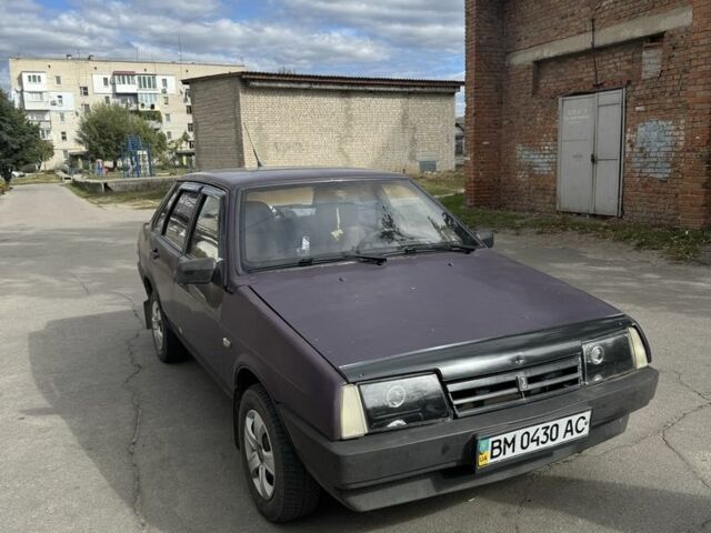 Фіолетовий ВАЗ 21099, об'ємом двигуна 1.5 л та пробігом 150 тис. км за 1100 $, фото 1 на Automoto.ua