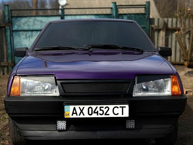 Фиолетовый ВАЗ 21099, объемом двигателя 1.5 л и пробегом 0 тыс. км за 2000 $, фото 1 на Automoto.ua
